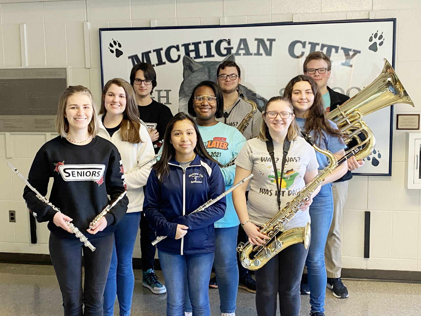 MCHS students win gold
